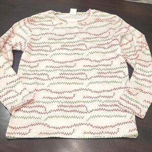 Womens Bundle Of 3 Holiday Colorful Long Sleeve Matching Tops - Small BNWOT